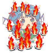 double_dealing_character fire full_bodied mini_gyate violence wakasagihime wtf // 700x800 // 234.7KB