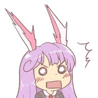 imperishable_night reisen_udongein_inaba shocked // 800x800 // 95.6KB