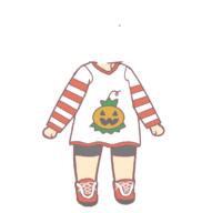 food fruit full_bodied halloween pumpkin t-shirt tagme template vegetable // 750x752 // 14.5KB