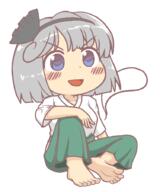 breasts feet konpaku_youmu nsfw perfect_cherry_blossom // 750x900 // 38.6KB