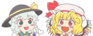 embodiment_of_scarlet_devil flandre_scarlet komeiji_koishi subterranean_animism wholesome // 1559x610 // 83.8KB