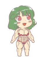 bikini full_bodied kazami_yuuka meme muscular phantasmagoria_of_flower_view wtf // 750x1000 // 60.9KB