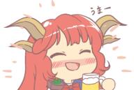 alcohol beer drink female_singyoku happy highly_responsive_to_prayers pc98 singyoku // 800x537 // 55.2KB