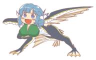 breasts dino double_dealing_character monster_hunter nsfw wakasagihime wtf // 1803x1128 // 189.9KB