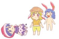 doremy_sweet funny legacy_of_lunatic_kingdom naked ringo seiran wtf // 600x400 // 121.9KB