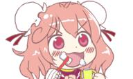 bubbles cup ibaraki_kasen kasen-chan_thread toothbrush utensil wild_and_horned_hermit // 800x473 // 25.6KB