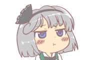 frowning konpaku_youmu perfect_cherry_blossom pouting // 800x500 // 20.8KB