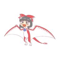 dino hakurei_reimu pterodactyl // 2118x2108 // 82.7KB