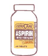 aspirin english food medicine template // 273x321 // 5.6KB