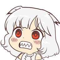 angry inubashiri_momiji mountain_of_faith // 500x500 // 64.6KB