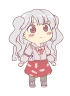 alternate_hairstyle alternate_outfit ears fujiwara_no_mokou full_bodied imperishable_night neutral skirt twintails // 800x1100 // 37.2KB