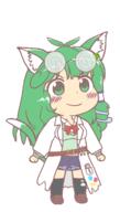 alternate_outfit breasts full_bodied gacha glasses hybrid kochiya_sanae lost_word mountain_of_faith neko tail // 680x1200 // 47.4KB