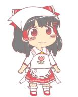 alternate_headwear alternate_outfit flower full_bodied hakurei_reimu maid wholesome // 800x1000 // 36.5KB