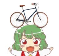 bicycle bike forward_facing kazami_yuuka phantasmagoria_of_flower_view real_life vehicle // 414x396 // 92.9KB