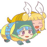 haniyasushin_keiki joutouguu_mayumi mayumadillo wily_beast_and_weakest_creature // 1092x1102 // 189.1KB