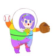 ball baseball baseball_glove dino glove irasutoya meme sports tenkyuu_chimata unconnected_marketeers // 1400x1500 // 420.7KB