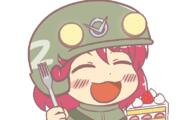 buhanka-chan cake fork helmet political_commentary russia smiling wholesome z // 801x501 // 26.3KB