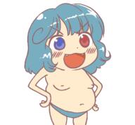 fangs fat funny nipples nsfw obese tatara_kogasa ten_desires undefined_fantastic_object wtf // 800x737 // 11.4KB