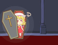 angry baby coffin embodiment_of_scarlet_devil flandre_scarlet frowning full_bodied hidden_star_in_four_seasons mansion matara_okina scarlet_devil scarlet_devil_mansion // 480x367 // 31.9KB