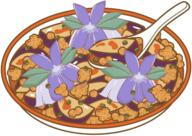 eggplant food soup spoon unfinished_dream_of_all_living_ghost vegetable yomotsu_hisami // 480x340 // 287.9KB