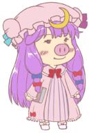 embodiment_of_scarlet_devil full_bodied patchouli_knowledge pig wtf // 700x1019 // 23.1KB