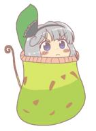 angry food frowning konpaku_youmu perfect_cherry_blossom plant pokemon vegetable victreebell // 917x1248 // 33.6KB