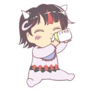 baby double_dealing_character drinking eyes_closed horns kijin_seija wholesome // 400x420 // 59.2KB