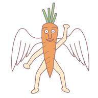 carrot wings wtf // 1280x1280 // 154.1KB