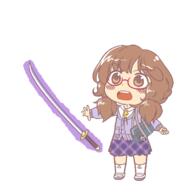 angry animated full_bodied katana sword urban_legend_in_limbo usami_sumireko violence // 737x771 // 2.7MB