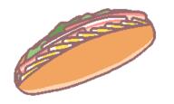 bun food hotdog tagme template // 250x150 // 2.9KB