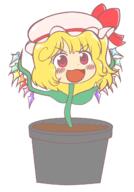 embodiment_of_scarlet_devil flandre_scarlet hybrid plant // 896x1280 // 244.2KB