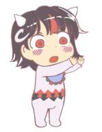 baby double_dealing_character full_bodied horns kijin_seija seijababy shocked // 635x819 // 12.6KB