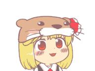 alternate_headwear embodiment_of_scarlet_devil otter rumia wtf // 800x600 // 20.7KB