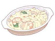 broccoli brocolli food gratin macaroni mushroom seafood shrimp shrimp_gratin tagme template // 800x600 // 48.4KB