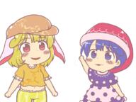 doremy_sweet legacy_of_lunatic_kingdom ringo waving wholesome // 1080x810 // 337.4KB