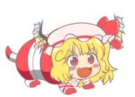 dino embodiment_of_scarlet_devil flandre_scarlet mayumadillo // 945x682 // 210.7KB