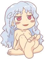 breasts ears feet full_bodied hidden_star_in_four_seasons nsfw sakata_nemuno smug // 633x824 // 48.6KB