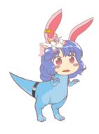 alternate_headwear dino legacy_of_lunatic_kingdom plushie pony seiran // 1447x1974 // 290.3KB