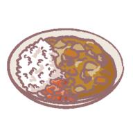 curry food rice tagme template // 300x300 // 8.0KB