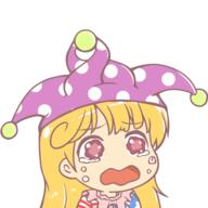 clownpiece crying legacy_of_lunatic_kingdom sad wings // 500x500 // 119.1KB