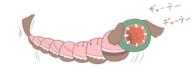 bug kasodani_kyouko scary sharp_teeth ten_desires worm wtf // 1500x625 // 14.6KB