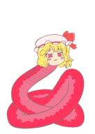 dino embodiment_of_scarlet_devil fang flandre_scarlet scary // 1500x2100 // 82.4KB