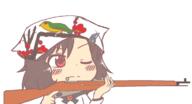 alternate_headwear double_dealing_character gun imaizumi_kagerou weapon // 1150x622 // 30.9KB