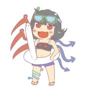 full_bodied houjuu_nue meme swimsuit ten_desires undefined_fantastic_object // 1100x1200 // 80.2KB