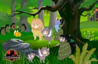 ass climbing dino joutouguu_mayumi legacy_of_lunatic_kingdom mayumadillo plant reiuji_utsuho ringo seiran subterranean_animism wily_beast_and_weakest_creature wtf // 2088x1368 // 2.2MB