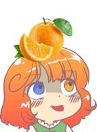 fangs food fruit gradient hybrid ominous orange palette_swap tatara_kogasa ten_desires tongue_out undefined_fantastic_object // 515x700 // 42.7KB
