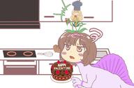cake dino double_dealing_character flower hidden_star_in_four_seasons kitchen matara_okina oven tsukumo_yatsuhashi valentine's_day // 1500x992 // 329.3KB