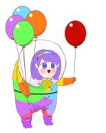 balloons dino meme tenkyuu_chimata unconnected_marketeers wtf // 1600x2000 // 124.1KB