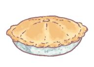 food pie template // 350x250 // 10.0KB