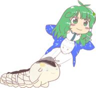 bug kochiya_sanae mountain_of_faith sukusuku_hakutaku whale // 1343x1236 // 91.7KB